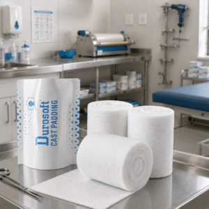Durosoft under cast padding for orthopaedic casts
